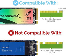 Load image into Gallery viewer, SABRENT NVMe M.2 SSD to PCIe X16/X8/X4 Card with Aluminum Heat Sink (EC-PCIE)
