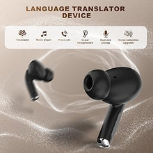 Load image into Gallery viewer, Language Translator Earbuds,Two-Way Translation Earbuds Real Time with APP for 142 Languages,Fast Reaction Translation Device
