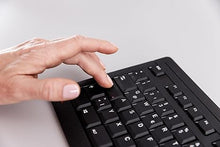 Load image into Gallery viewer, CHERRY Stream Keyboard Wired USB SX Scissors Mechanism QWERTY Whisper-Quiet Silent Keystroke for Home Office, Work or Personal Computer. Black
