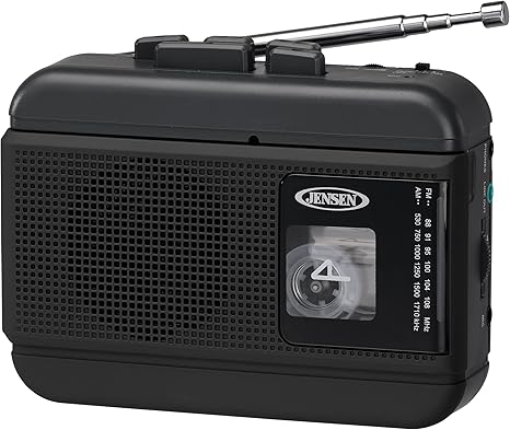 JENSEN® Personal Cassette Player/Recorder with AM/FM Radio