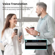 Load image into Gallery viewer, Reading Pen for Dyslexia, OCR Translation Pen Scanner 112 Languages Text to Speech Reading Pen Smart Recording Pen Voice Wireless Language Translator Text Extract for Students Travelers Businessmen
