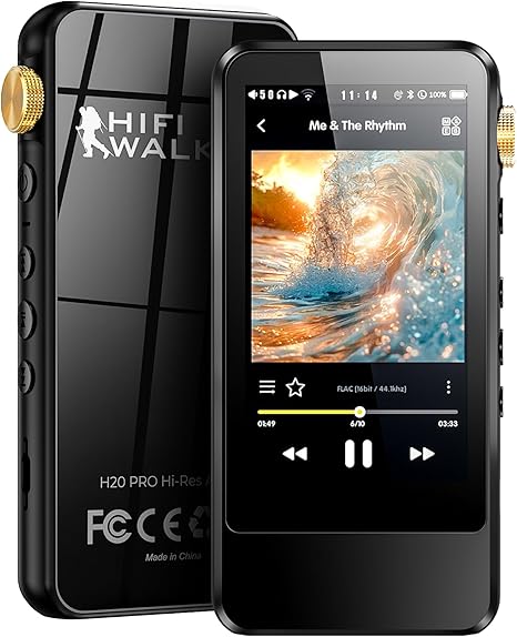 H20 Pro MP3 Player Hi Res MP3 Player Bluetooth 5.1 Music Player 3.2