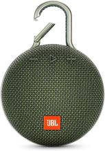 Load image into Gallery viewer, JBL Clip 3, Forest Green - Waterproof, Durable &amp; Portable Bluetooth Speaker - Up to 10 Hours of Play - Includes Noise-Cancelling Speakerphone &amp; Wireless Streaming
