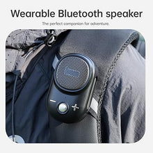 Load image into Gallery viewer, Divoom Itour-S Portable Mini Wireless Bluetooth Speaker, Big Audio and Punchy Bass,Clip-On Design, IP67 Waterproof and Dustproof,10 Hours Playtime,Speaker for Home Travel Office and Outdoors (Black)
