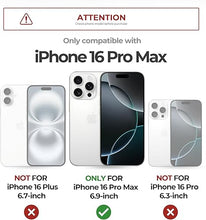Load image into Gallery viewer, Dexnor for iPhone 16 Pro Max Case with Slide Camera Cover &amp; Adjustable Kickstand, Magnetic Rugged Shockproof Bumper Cases Heavy-Duty Magnetic Protective Cover,Army Green
