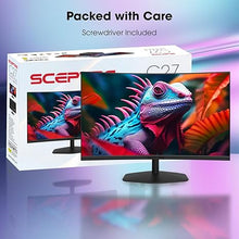 Load image into Gallery viewer, Sceptre Curved 27-inch Gaming Monitor 1500R 100Hz HDMI X2 DisplayPort 1ms 100% sRGB, Build-in Speakers Machine Black 2024 (C275W-FW100T)
