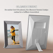 Load image into Gallery viewer, 7” Digital Picture Frame with 32GB Storage, WiFi Digital Photo Frame 1024x600 HD IPS Touchscreen, Easy Setup for Photo &amp; Video Sharing via Free App
