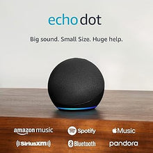 Load image into Gallery viewer, Amazon Echo Dot (newest model), Vibrant sounding Alexa speaker, Great for bedrooms, dining rooms and offices, Charcoal
