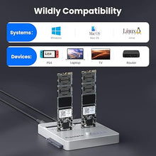 Load image into Gallery viewer, NVME/SATA 3-in-1 SSD Cloner, Coolpie CR311 Offline Clone M.2 Cloner, USB3.2 Gen2*2 20Gbps M.2 Reader, Supports Size for M.2 NVME/SATA?mSATA?SATA 2.5''SSD/HDD?3.5'' HDD
