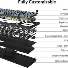 Load image into Gallery viewer, Keychron Q5 Pro Wireless QMK/VIA Mechanical Keyboard, 96% Layout Programmable Knob Full Aluminum Double-Gasket Design, Hot-swappable K Pro Banana Switch for Mac Windows Linux - Black
