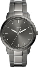 Load image into Gallery viewer, Fossil Minimalist Men's Watch with Leather or Stainless Steel Band, Chronograph or Analog Watch Display with Slim Case Design
