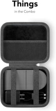 Load image into Gallery viewer, 3 in 1 Charging Station Apple 15W iPhone and Watch Charging Station Foldable Travel Charging Station MagSafe Compatible with iPhone 16 15 14 13 12 Series Airpods/Apple Watch

