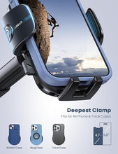 Load image into Gallery viewer, Lamicall Car Phone Holder - [Strongest Military-Grade Suction Cup] 360° Rotation Phone Holders for Your Car Quick Release Adjustable Car Phone Mount Dashboard for iPhone 16 Galaxy Smartphone Truck
