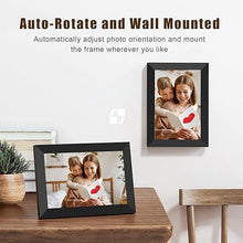 Load image into Gallery viewer, 10.1&#39;&#39; Digital Picture Frame?Smart Digital Photo Frame with 1280x800 IPS Touch Screen, Auto-Rotate and Slideshow, Easy Setup to Share Moments Via APP from Anywhere Anytime
