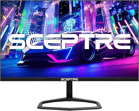 Sceptre 27 inch 240Hz Gaming Monitor AMD FreeSync Premium HDMI DisplayPort Build-in Speakers Machine Black 2024 (FWD240 Series)