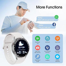 Load image into Gallery viewer, Smart Watch with Earbuds, 2 in 1 Sports Watch with Wireless Earphones, 1.39&quot; IPS Large Touch-Screen IP67 Waterproof Rugged Fitness Tracker (Answer/Calls) Smartwatch (White)
