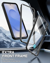 Load image into Gallery viewer, Poetic Guardian MagPro Case for Galaxy S25+ Plus 6.7" (2025), [20FT Mil-Grade Drop Tested] Built-in Screen Protector [Work with Fingerprint ID] Full Body Shockproof Rugged Clear Case, Black/Clear

