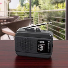 Load image into Gallery viewer, JENSEN® Personal Cassette Player/Recorder with AM/FM Radio
