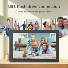 Load image into Gallery viewer, 8 Inch Digital Picture Frame, HD Display USB/SD Card Photo Frame, Wall Mountable Electronic Slideshow for Videos and Music, Auto-Play Memories from USB Drive or Memory Card_2556
