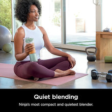 Load image into Gallery viewer, Ninja Blast Portable Blender, Cordless, 18oz. Vessel, Personal Blender For-Shakes and Smoothies, BPA Free, Leakproof-Lid and Sip Spout, USB-C Rechargeable, Dishwasher Safe Parts, Tinted Mint, BC151MT
