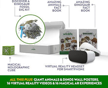 Load image into Gallery viewer, Let&#39;s Explore VR Headset for Kids - STEM Gift Box | A Virtual Reality Family Friendly Adventure | Explore Wildlife with VR Headset for Phone
