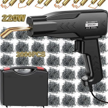 Load image into Gallery viewer, 220W Plastic Welder, 2000PCS Staples Plastic welding Kit, Custom Carry Case Plastic Welder Kit, Super Powerful Fast Precise Portable Plastic Repair Kit, Hot Stapler Bumper Repair Kit

