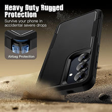 Load image into Gallery viewer, JETech Case for Samsung Galaxy S25 5G, Heavy Duty Dual-Layer Protection, Rugged Tough Shockproof Phone Cover with Matte Design (Black)
