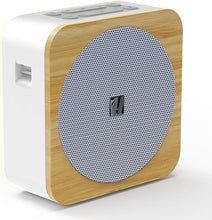 Load image into Gallery viewer, Sound Spot II SFQ-18: Portable Bluetooth Speaker with Powerful Bass, Nature Sounds, Ambient Light, and Speakerphone (White)
