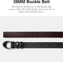 Load image into Gallery viewer, Coach Women's 38 Mm Cts Reversible Resin Inlay C Buckle Signature Belt
