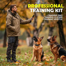 Load image into Gallery viewer, PATPET Dog Training Collar, 1.2 Mile Range 101 Training Levels Dog Shock Collar with Remote Control (15-150 lbs), Waterproof 100% Safe E Collar for Large Breed for 2 Dogs Black with Bright Green
