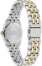 Load image into Gallery viewer, Citizen Women's Eco-Drive Corso Classic Watch in Two-tone Stainless Steel, Blue Dial (Model: EW2294-53L)
