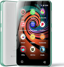 Load image into Gallery viewer, 160GB MP3 Player with Bluetooth and WiFi, innioasis Music Player with Spotify,Pandora,Amazon Music,4&quot; Touch Screen Android MP4 MP3 Player for Kids with Libby,Audible,Spotify Kids (White+ Green)
