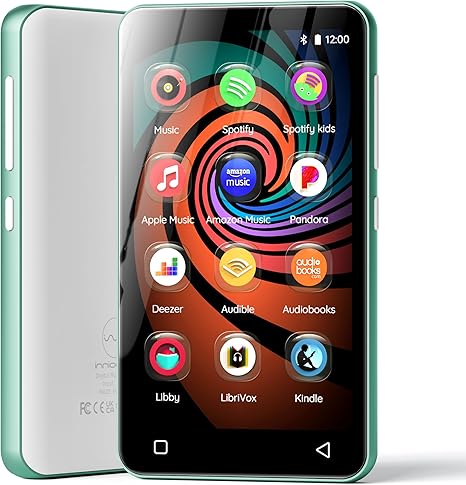 160GB MP3 Player with Bluetooth and WiFi, innioasis Music Player with Spotify,Pandora,Amazon Music,4