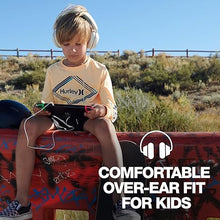 Load image into Gallery viewer, Skullcandy Grom Over-Ear Wired Headphones for Kids, Volume-Limiting, Share Audio Port, Microphone, Work with Bluetooth Devices and Computers - Surf Blue
