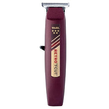 Load image into Gallery viewer, Wahl Professional Retro T-Cut Trimmer, Cordless, Adjustable T-Wide Blade, NiMH Battery, 60-Minute Run Time
