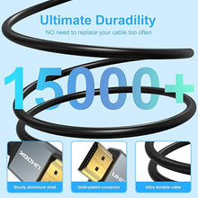 Load image into Gallery viewer, 8K HDMI Cable 10Ft- Ultra High Speed 48Gbps HDMI 2.1 Cable - Support 8K@60Hz, 4K@120Hz - Feature Dynamic HDR, eARC, Dolby Atmos - HDMI Cables for Monitors, HDTV, Projectors
