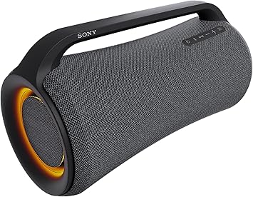 Sony SRS-XG500 X-Series Wireless Portable Bluetooth Boombox Party-Speaker with Big Powerful Sound, IP66 Water-resistant and Dustproof, 30 Hour-Battery, LED Ring Lighting for Home and Outdoor