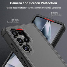 Load image into Gallery viewer, M MYBAT PRO Maverick Series for Samsung Galaxy S25 Ultra Case with Belt Clip Holster, 6.9 inch, Heavy Duty Military Grade Drop Protective Case with 360° Rotating Stand (No Screen Protector) Black
