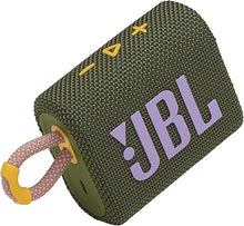 Load image into Gallery viewer, JBL Go 3 - Portable Mini Bluetooth Speaker, big audio and punchy bass, IP67 waterproof and dustproof, 5 hours of playtime, speaker for home, outdoor and travel (Green)
