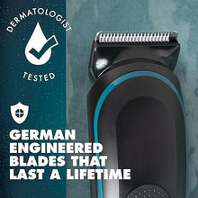 Load image into Gallery viewer, Gillette Intimate Men’s Pubic Hair Trimmer, Holiday Gift Set for Men, SkinFirst Pubic Hair i5 Trimmer for Men, Waterproof, With Anti Chafe Stick

