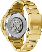 Load image into Gallery viewer, Bulova Men's Marine Star 'Series C' Automatic Stainless Steel 3-Hand Watch, Exhibition Case, Rotating Bezel
