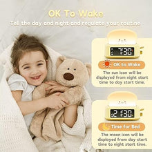 Load image into Gallery viewer, Alarm Clock for Kids, Digital Alarm Clock for Bedrooms with Toast Night Light, Nap Timer, Snooze, Adjustable Brightness, Bedside Clock for Kids Girls Boys Teens Bedroom Decor
