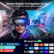 Load image into Gallery viewer, 8K Android TV Box 13.0 2GB RAM 16GB ROM RK3528 Chipset Support WiFi6 HDR10 BT5.0 USB3.0 Ethernet LAN 3D HD Smart Streaming Media Player
