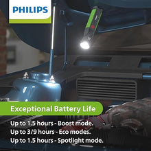 Load image into Gallery viewer, Philips Xperion 3000 Zoom Rechargeable LED Work Light, 1000 Lumen Professional Handheld Flashlight with Magnetic Base, Unique Zoom in and Out Lens and Hanger Hook for Mechanics, Handyman, Outdoor Use
