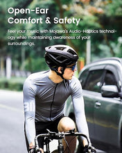 Load image into Gallery viewer, HaptiFit Terra Advanced Smart Sports Wearable, Open Ear Bluetooth Bone Conduction Headphones with Mic and 32GB MP3, Waterproof Wireless Earphones for Workouts, Swimming and Running, Red
