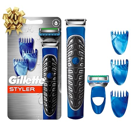 Gillette All Purpose Styler: Beard Trimmer, Holiday Gifts for Men, Men's Razor & Edger - Fusion Razors for Men/Styler