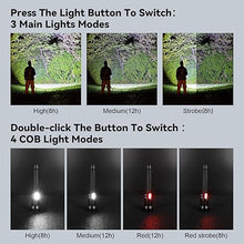 Load image into Gallery viewer, Flashlights High Lumens Rechargeable, Super Bright 990000 Lumens Flashlights with USB Cable, Brightest LED Flashlight for Emergencies, High Powered Flash Light IPX6 Waterproof 7 Light Modes Zoomable
