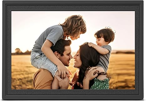 Digital Picture Frame WiFi, 10.1 Inch Frameo Digital Photo Frame 32GB Memory, 1280 * 800 Touch Screen, Auto-Rotate, Share Pictures Videos Instantly, Wedding, Birthday, Gift for Mom, Dad, Grandparents