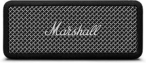 Marshall Emberton II Portable Bluetooth Speaker, Black & Steel