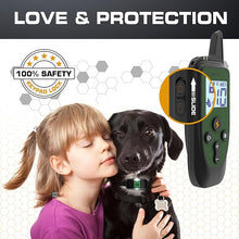 Load image into Gallery viewer, INVIROX Shock Collar for Large Dog [Spark K9] 124 Levels with Remote 1100yd Range, Night-Light Mode for Medium Dogs IP67 Waterproof Training Collar for Dogs
